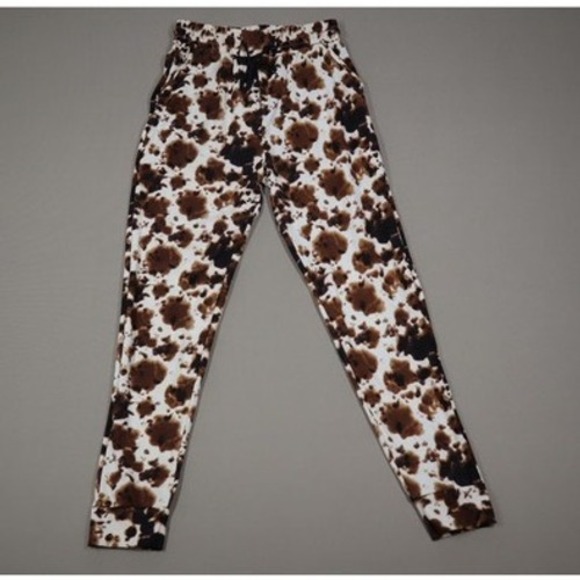 Other - Women's Super Soft Cow Print Pajama Joggers - Size Small